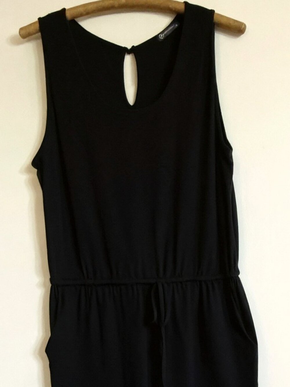 Sleeveless Drawstring Waist Jumpsuit